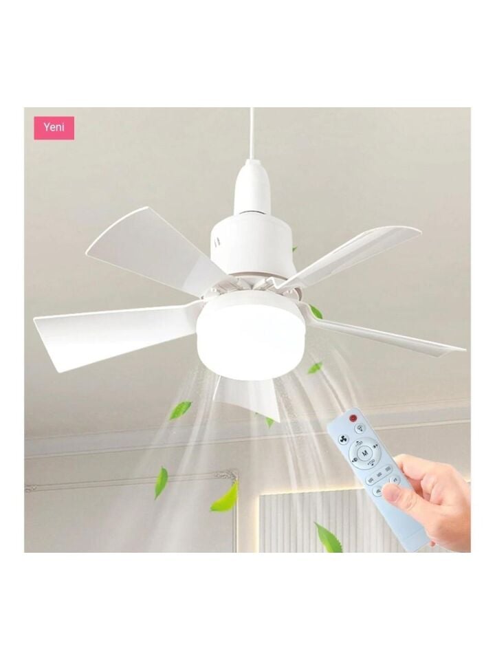 CATA KARAYEL FAN LED AMPUL / FAN LED BULP 85W 3 RENKLİ 3 KADEMELİ FAN AMPUL