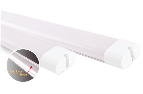 Ack - 60 cm Uranüs Led Bant Armatür 18w 6500k Beyaz Işık AN18-00633