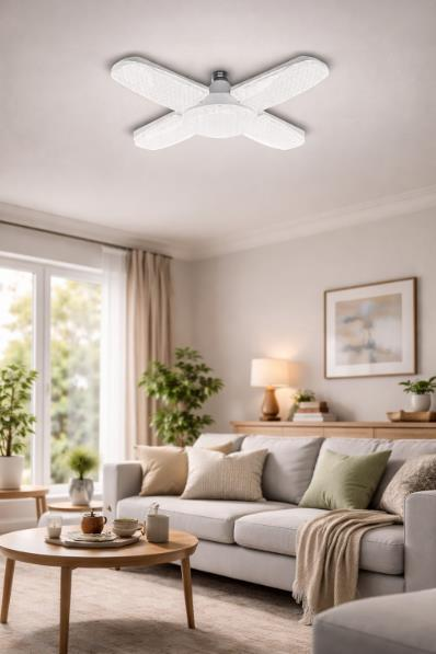 Cata Kristal Pervane Ampul Güçlendirilmiş ışık Pervane bulb 6500K beyaz ışık CT-1150
