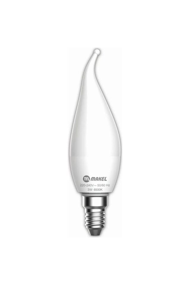 Makel Led Buji Ampul 3W 6500k E14