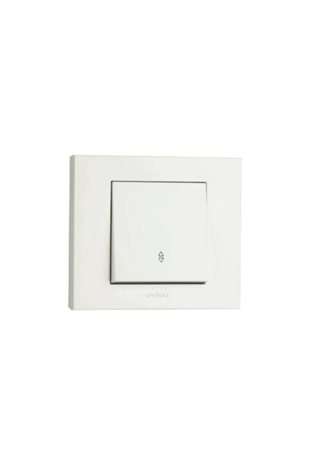 Ovivo - Grano Vavien Anahtar Mekanizma+Çerçeve (Beyaz) 600-0002XX-209