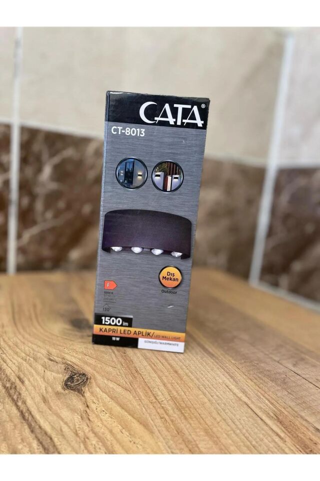 Cata 15W 1500 lm 3200k 4 Ledli Çift Yönlü Kapri Led Aplik CT-8013
