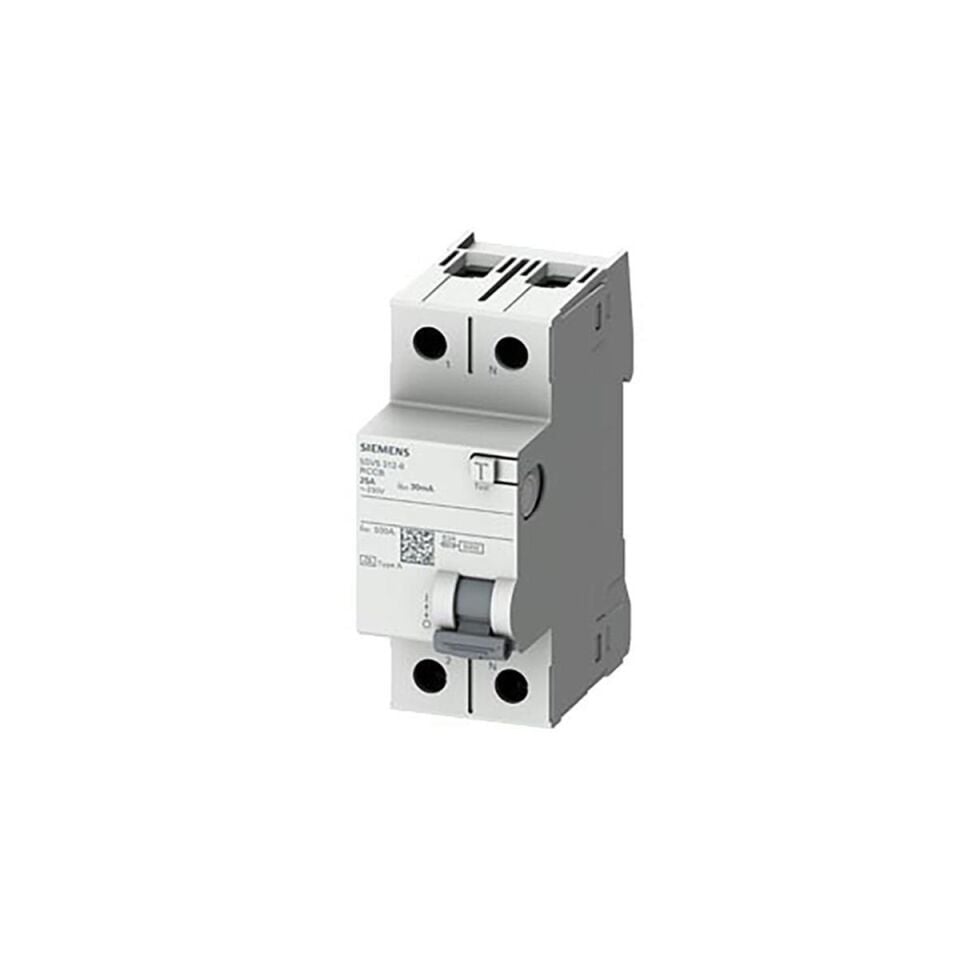 Siemens Monofaze 2P 63A 30ma Kaçak Akım Koruma Rölesi (Hayat Koruma Rölesi) 5SV5316-6