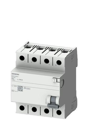 Siemens Trifaze 4P 40A 30mA  Kaçak akım Koruma Rölesi (Hayat Koruma Rölesi) 5SV5344-6