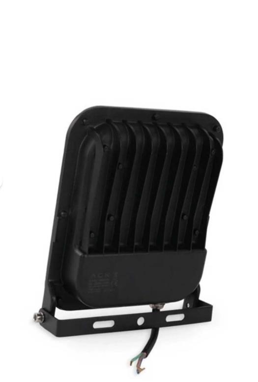 Ack 50W Led Projektör IP66 Suya Dayanıklı 3000k Sarı Işık 5100lmn AT62-05002