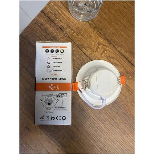 Ares Group 7W 3 Renk Spot Lamba (3200K-4000K-6500K)