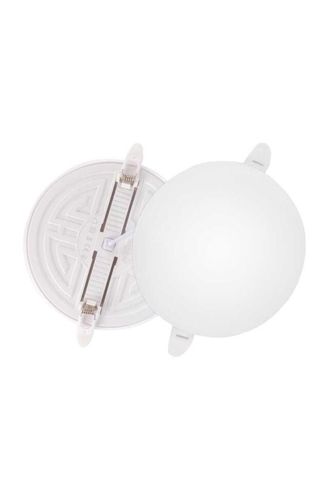 Ack - 36w 6500K Beyaz Ayarlanabilir Sıva Altı Çerçevesiz Yuvarlak Led Panel AP10-03630