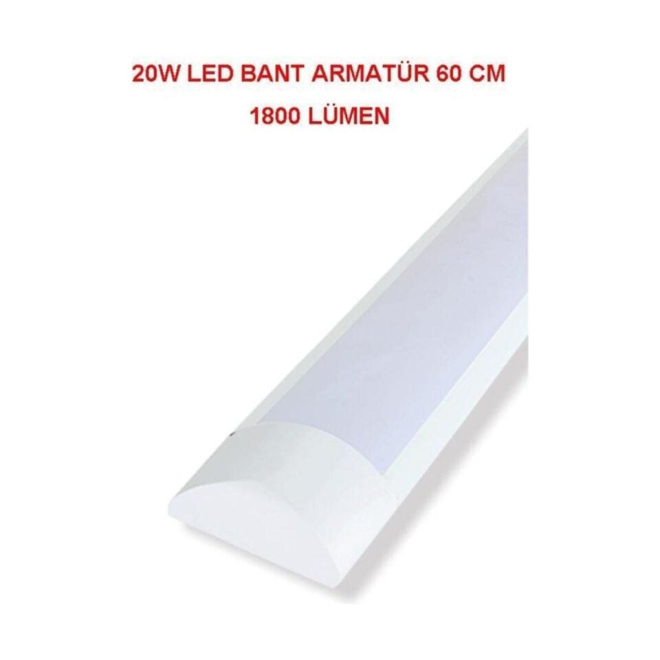 Noas 20W 1800lm 60CM Ledli Bant Armatür YL98-6000/YL98-6001 beyaz ışık