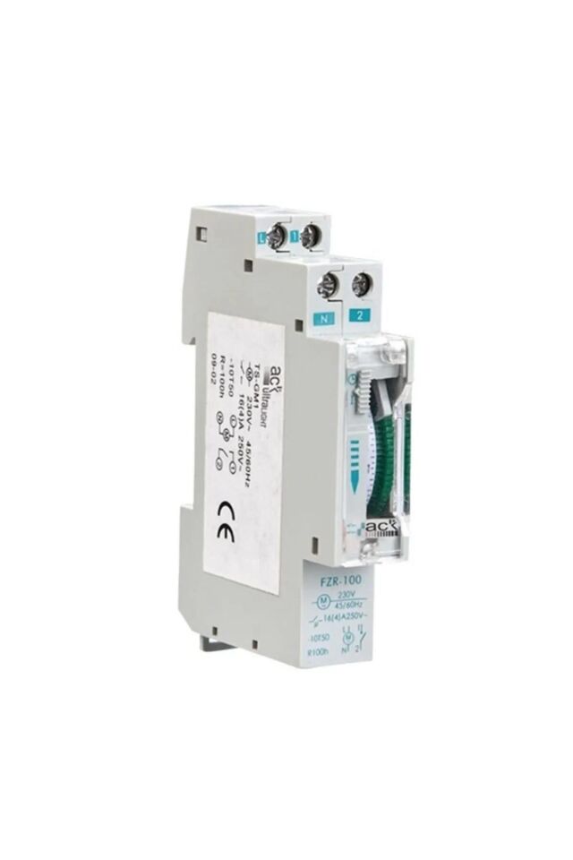 Ack Otomat Tipi Zaman Saati IP20 16a-250W AY26-00010