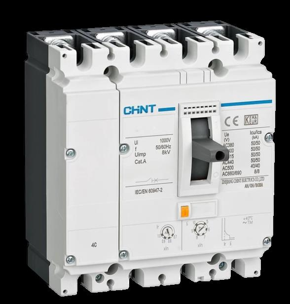 Chint - NM8N/800S/TM630/4C 4P 630A Ayarsalı Kompakt Şalter 272935