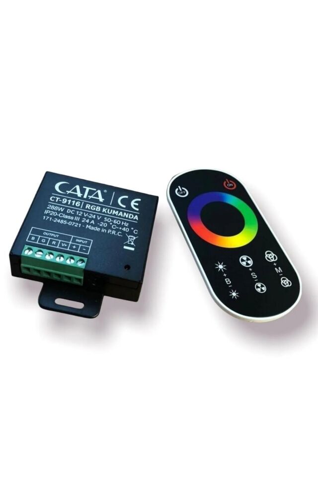 Cata RGB Led Kumandası 288W 24A 12V CT-9116