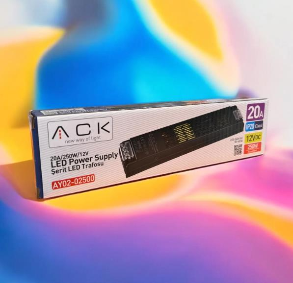AY02-02500 Ack 20 Amper Led Trafosu