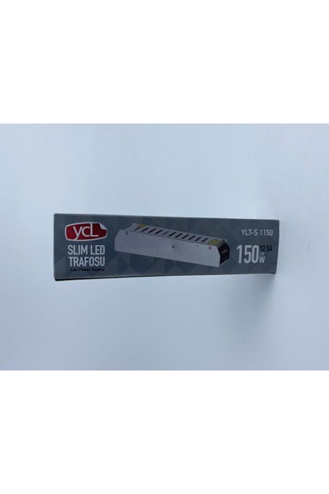 YCL 150W Slim  Kasa İç Mekan   Led Trafosu  12.5A 12V YLT-S 1150