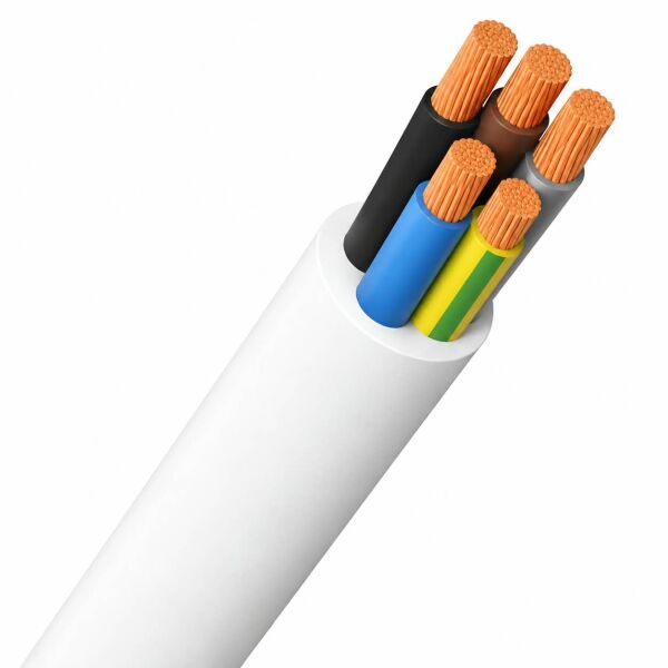 HES-ÖZNUR 5X1,5 MM TTR KABLO (H05VV-F)