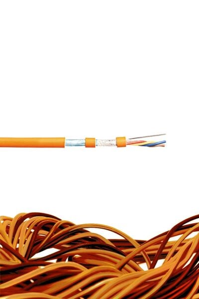 REÇBER YANGIN KABLOSU 2X2X0.8+0.8MM J-H(ST)H FE180 HF 500MT MAKARA 112051MAK