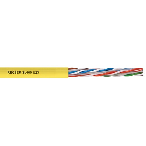 REÇBER DATA KABLOSU CAT6 U/UTP HF 4X2X23 AWG SARI 500 MAKARA 506022MAK