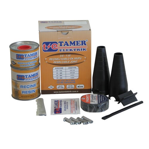 TAMER EK MUF REÇİNELİ 4X4-4X6MM 1KV E1-404406