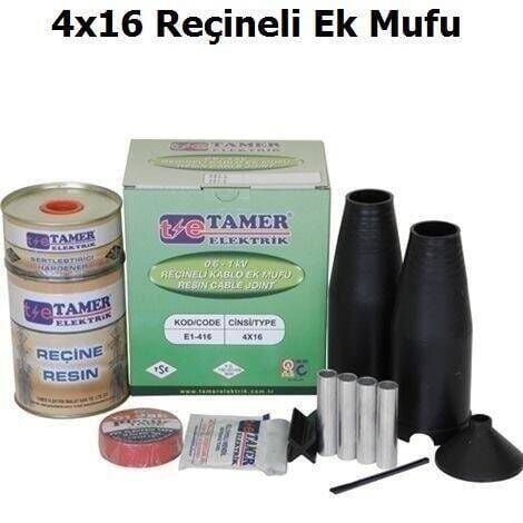 TAMER EK MUF REÇİNELİ 4X16MM 1KV E1-416